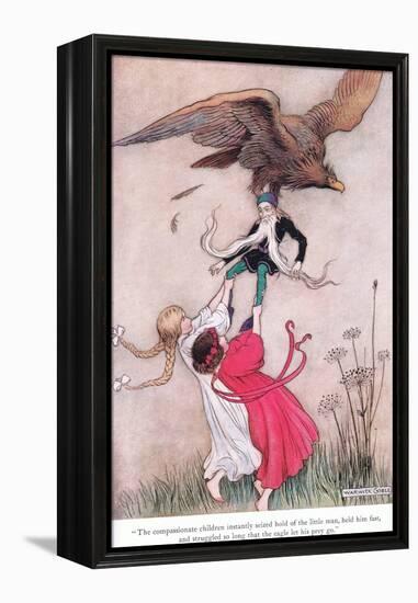 The Compassionate Children-Warwick Goble-Framed Premier Image Canvas