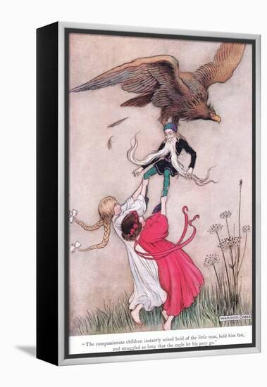 The Compassionate Children-Warwick Goble-Framed Premier Image Canvas