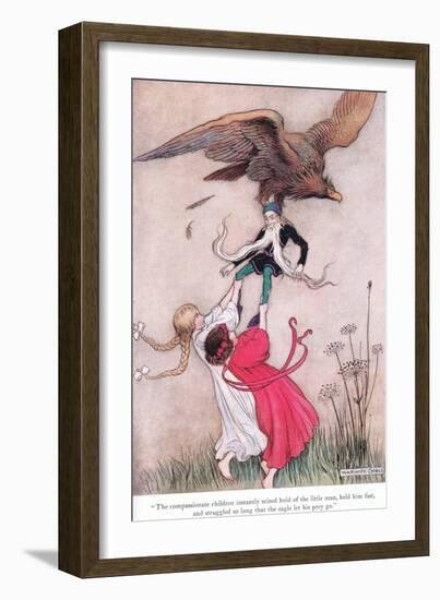 The Compassionate Children-Warwick Goble-Framed Giclee Print