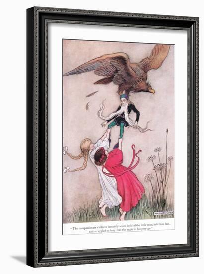 The Compassionate Children-Warwick Goble-Framed Giclee Print