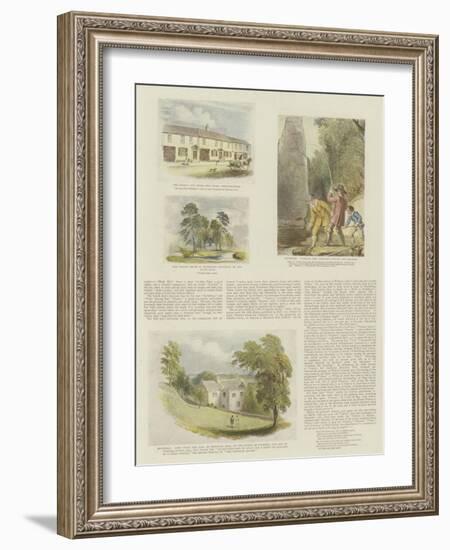 The Complete Angler-Thomas Stothard-Framed Giclee Print