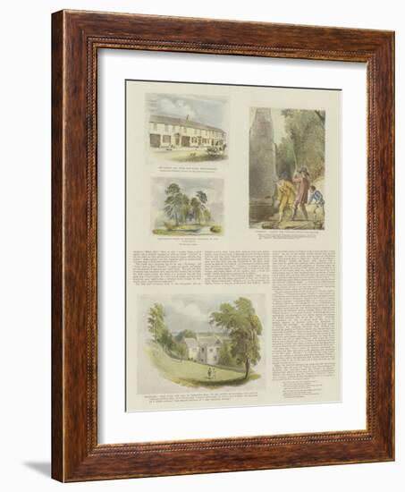 The Complete Angler-Thomas Stothard-Framed Giclee Print