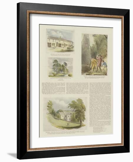 The Complete Angler-Thomas Stothard-Framed Giclee Print