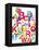 The Complete Childrens English Alphabet Spelt out with Different Fun Cartoon Animals and Toys-barney boogles-Framed Stretched Canvas