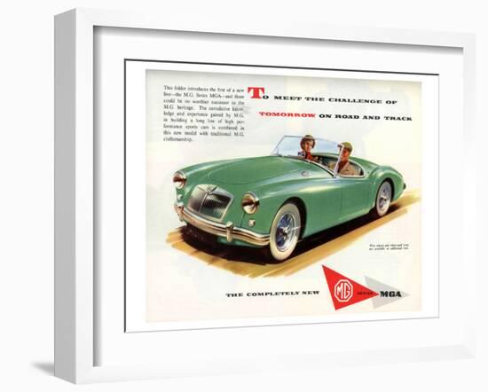 The Completely New MG Series-null-Framed Art Print