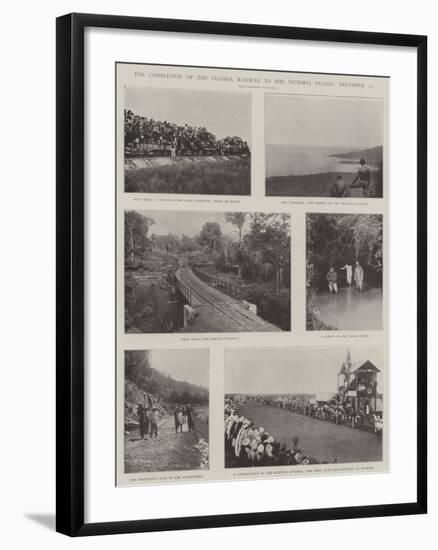 The Completion of the Uganda Railway to the Victoria Nyanza, 19 December-null-Framed Giclee Print