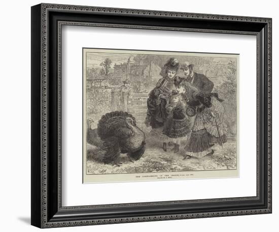 The Compliments of the Season-null-Framed Giclee Print