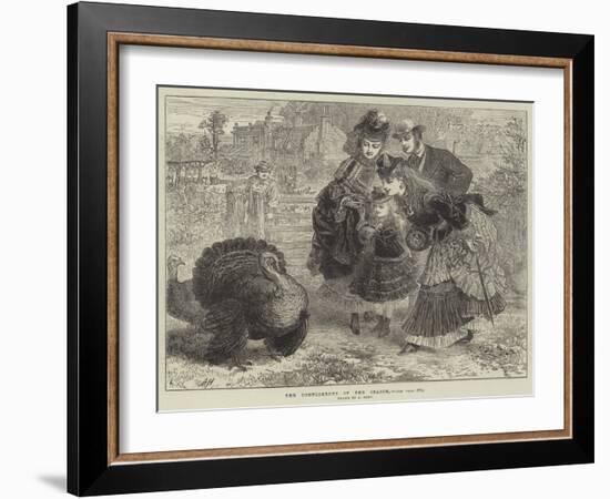 The Compliments of the Season-null-Framed Giclee Print