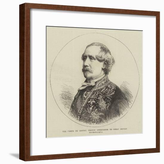 The Comte De Jarnac, French Ambassador to Great Britain-null-Framed Giclee Print