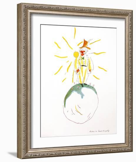 The Conceited Man-Antoine de Saint-Exupéry-Framed Art Print