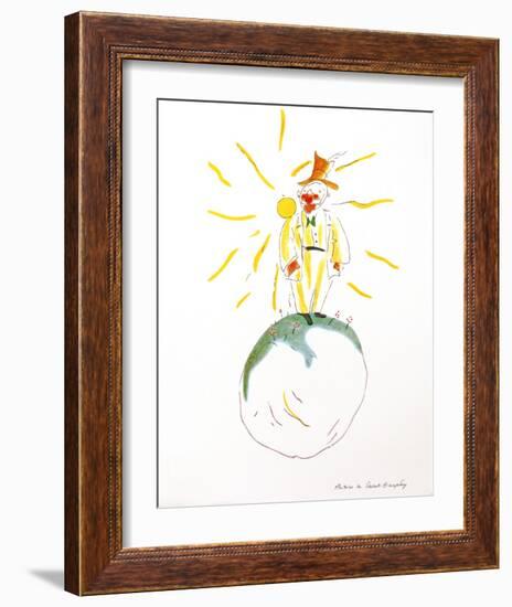 The Conceited Man-Antoine de Saint-Exupéry-Framed Art Print