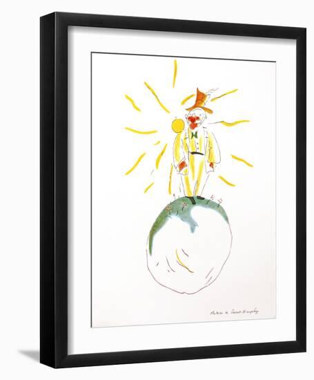 The Conceited Man-Antoine de Saint-Exupéry-Framed Art Print