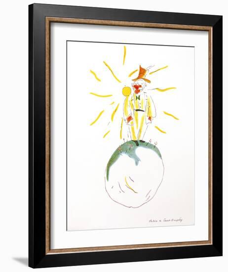 The Conceited Man-Antoine de Saint-Exupéry-Framed Art Print