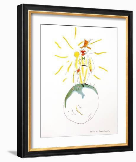 The Conceited Man-Antoine de Saint-Exupéry-Framed Art Print