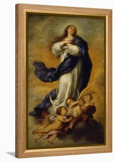 The Concepción (Immaculata) of Aranjuez, about 1656/60-Bartolomé Estéban Murillo-Framed Premier Image Canvas