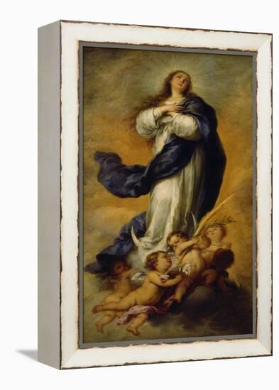 The Concepción (Immaculata) of Aranjuez, about 1656/60-Bartolomé Estéban Murillo-Framed Premier Image Canvas