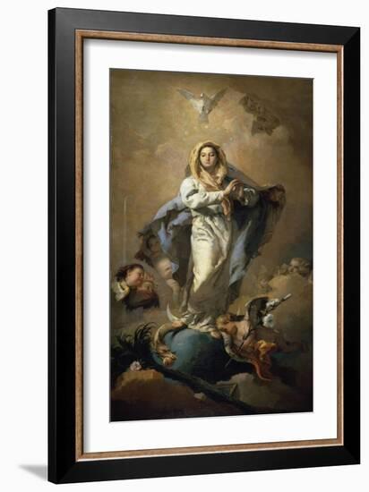 The Conception-Giovanni Battista Tiepolo-Framed Giclee Print