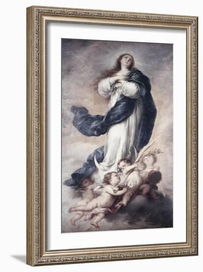 The Conception-Bartolome Esteban Murillo-Framed Giclee Print