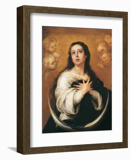The Conception-Bartolome Esteban Murillo-Framed Art Print