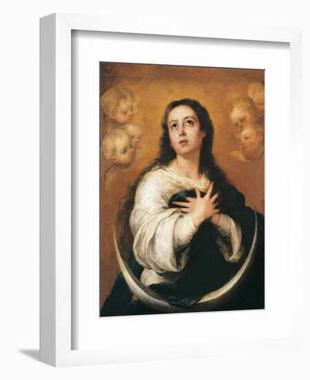 The Conception-Bartolome Esteban Murillo-Framed Art Print