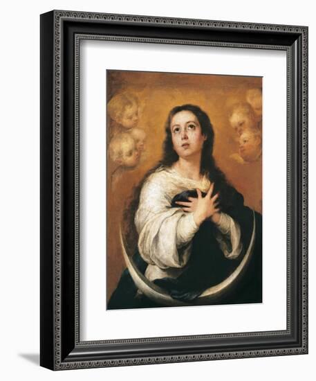 The Conception-Bartolome Esteban Murillo-Framed Art Print