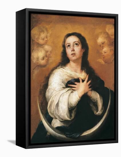 The Conception-Bartolome Esteban Murillo-Framed Stretched Canvas