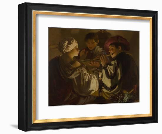 The Concert, C. 1626-Hendrick Jansz Terbrugghen-Framed Giclee Print