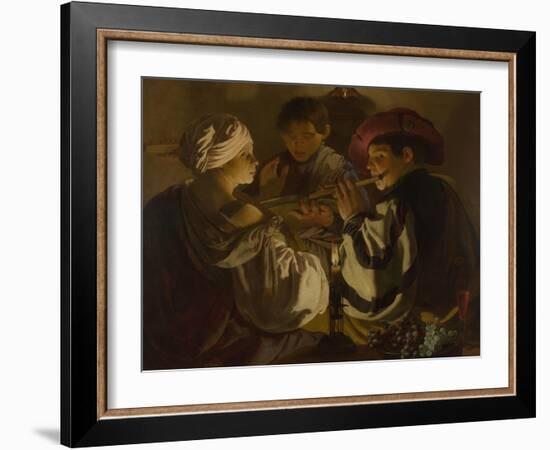 The Concert, C. 1626-Hendrick Jansz Terbrugghen-Framed Giclee Print