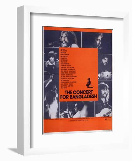 The Concert for Bangladesh-null-Framed Premium Giclee Print