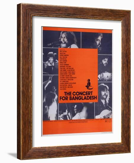 The Concert for Bangladesh-null-Framed Art Print