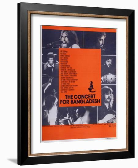 The Concert for Bangladesh-null-Framed Art Print