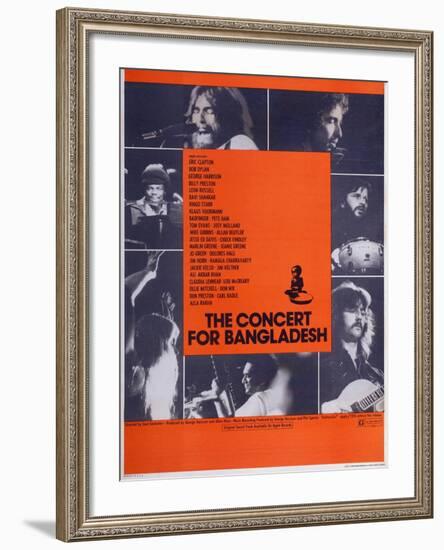 The Concert for Bangladesh-null-Framed Art Print