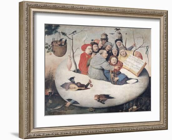 The Concert in the Egg-Hieronymus Bosch-Framed Giclee Print