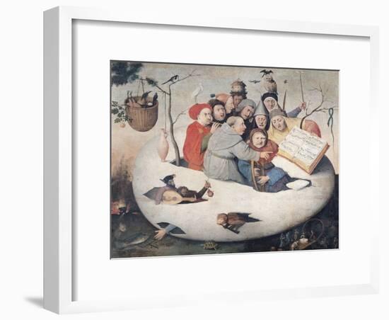 The Concert in the Egg-Hieronymus Bosch-Framed Giclee Print