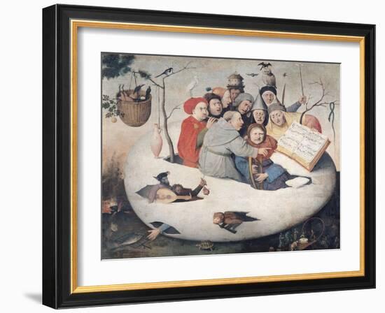 The Concert in the Egg-Hieronymus Bosch-Framed Giclee Print