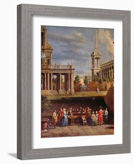 The Concert in the Garden-Antonio Visentini-Framed Giclee Print