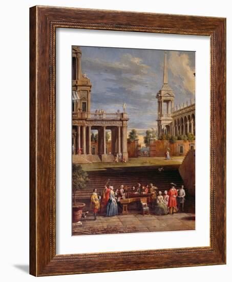 The Concert in the Garden-Antonio Visentini-Framed Giclee Print
