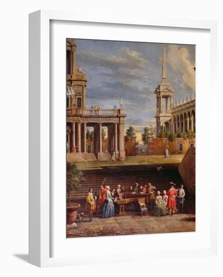 The Concert in the Garden-Antonio Visentini-Framed Giclee Print