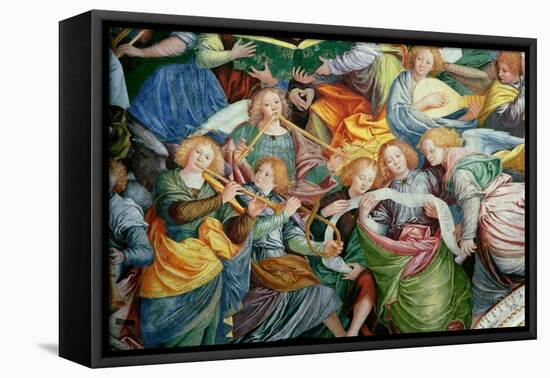 The Concert of Angels, 1534-36 (Detail)-Gaudenzio Ferrari-Framed Premier Image Canvas