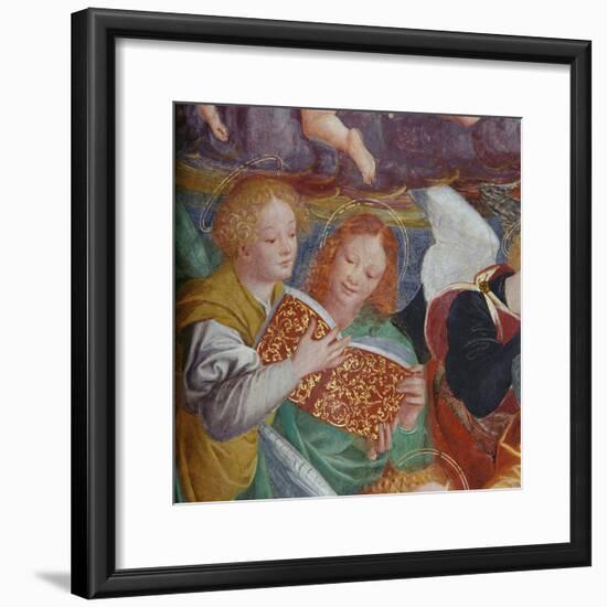 The Concert of Angels, 1534-36-Gaudenzio Ferrari-Framed Giclee Print