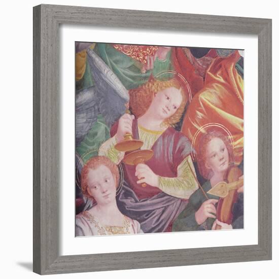 The Concert of Angels, 1534-36-Gaudenzio Ferrari-Framed Giclee Print