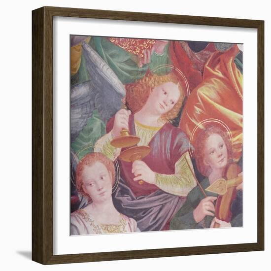 The Concert of Angels, 1534-36-Gaudenzio Ferrari-Framed Giclee Print