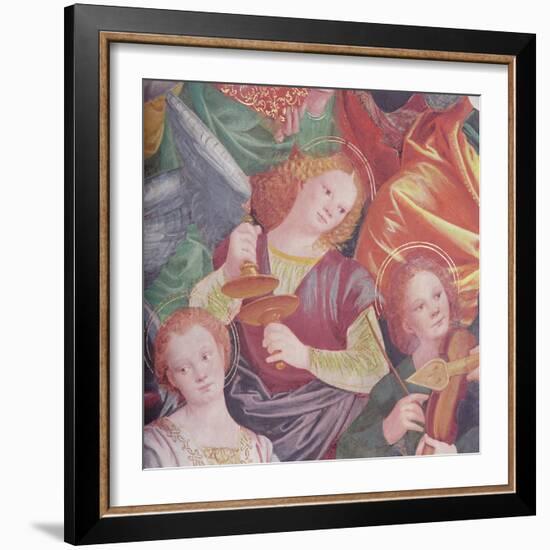 The Concert of Angels, 1534-36-Gaudenzio Ferrari-Framed Giclee Print