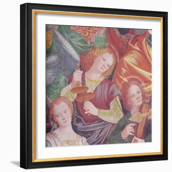 The Concert of Angels, 1534-36-Gaudenzio Ferrari-Framed Giclee Print