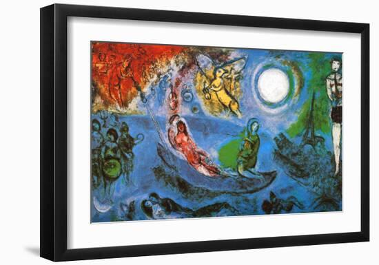 The Concert-Marc Chagall-Framed Art Print