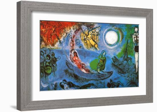 The Concert-Marc Chagall-Framed Art Print