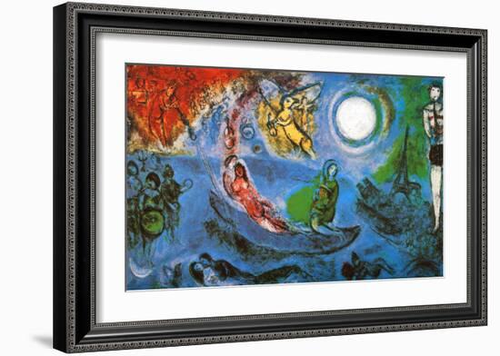 The Concert-Marc Chagall-Framed Art Print