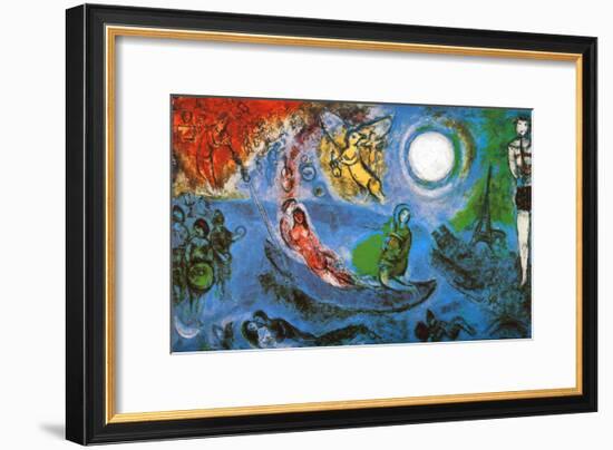 The Concert-Marc Chagall-Framed Art Print