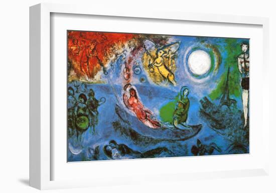 The Concert-Marc Chagall-Framed Art Print