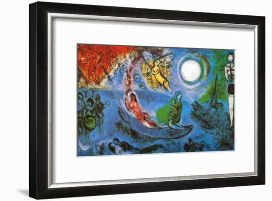 The Concert-Marc Chagall-Framed Art Print